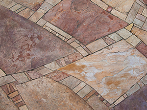 Flagstone Floor Restoration Orange County