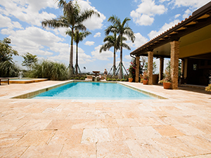 Travertine Cleaning and Sealing Orange County CA