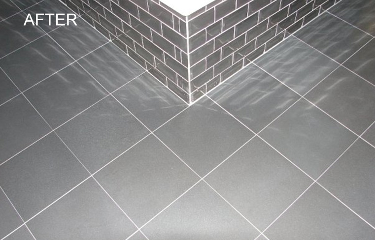 Granite Bathroom Floor Re-Polishing and Honing in Orange County CA